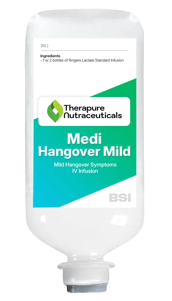Mild Hangover IV Drip Infusion at IV Drips Bali