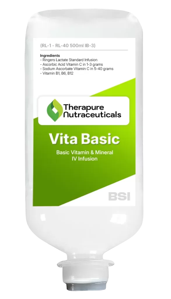 Vita Basic IV Drip Infusion from IV Drips Bali